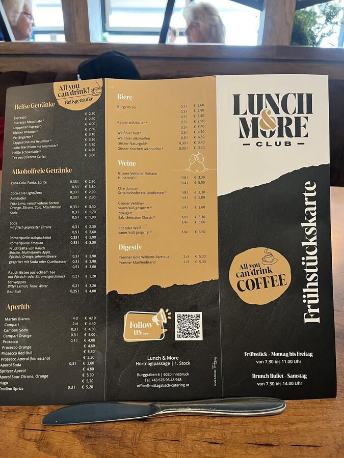 Lunch & More Club，因斯布魯克